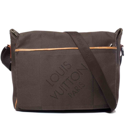 Louis Vuitton Damier Geant Messenger Bag Terre 1 of 8