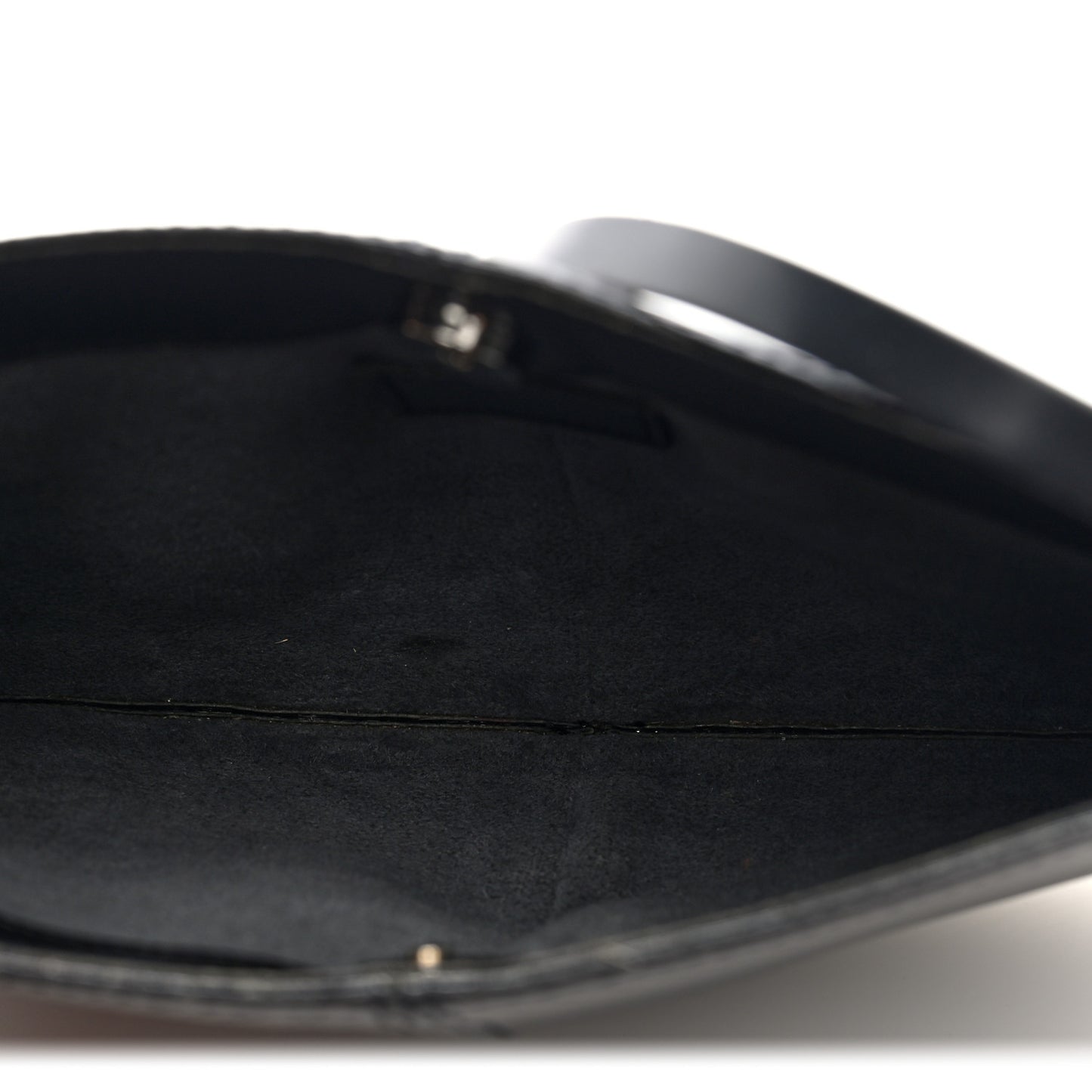 Epi Demi Lune Pochette Black