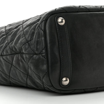 Chanel Iridescent Calfskin Quilted In The Mix Shopping Tote Black 9 of 23
