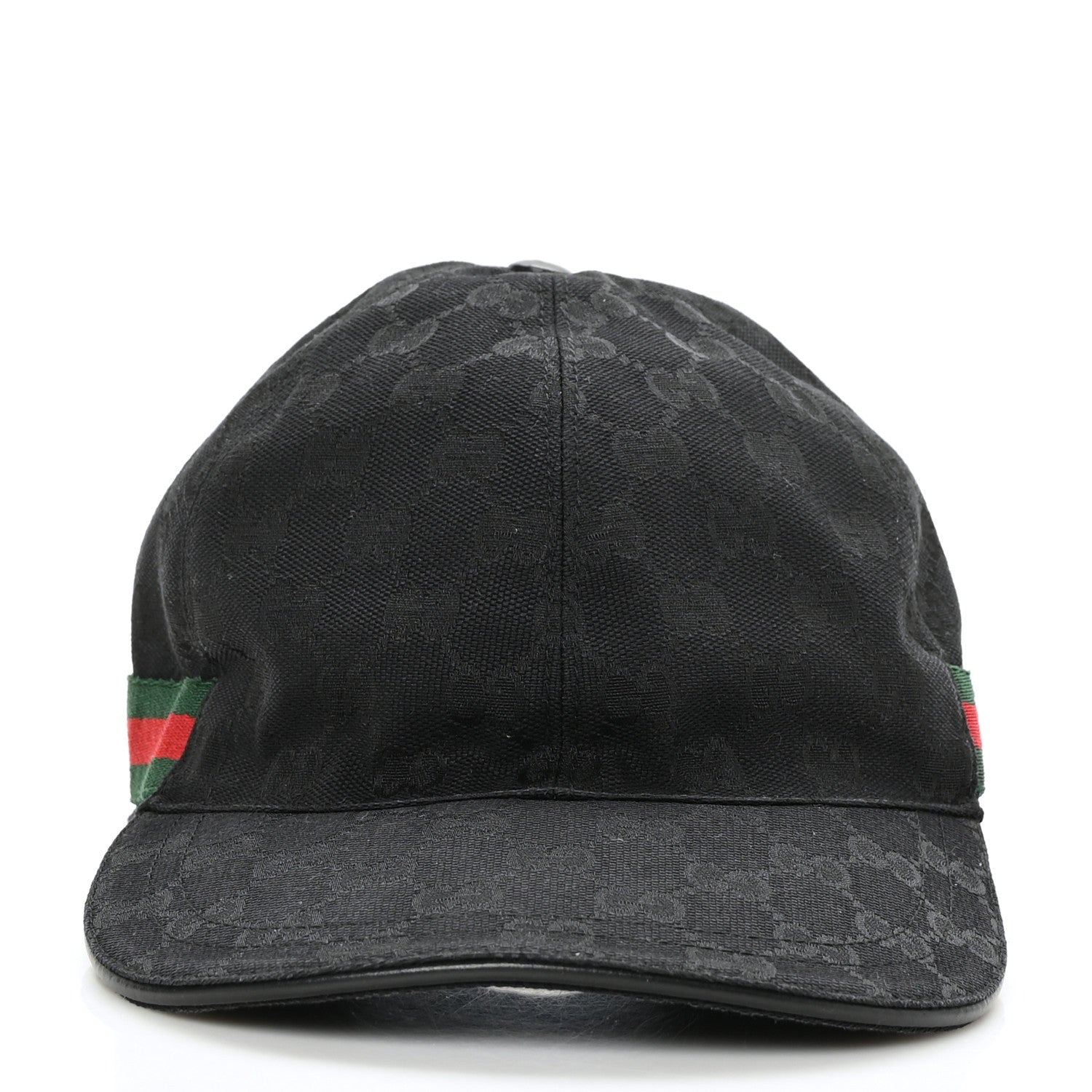 Gucci Monogram Web Baseball Hat Black 2 of 9