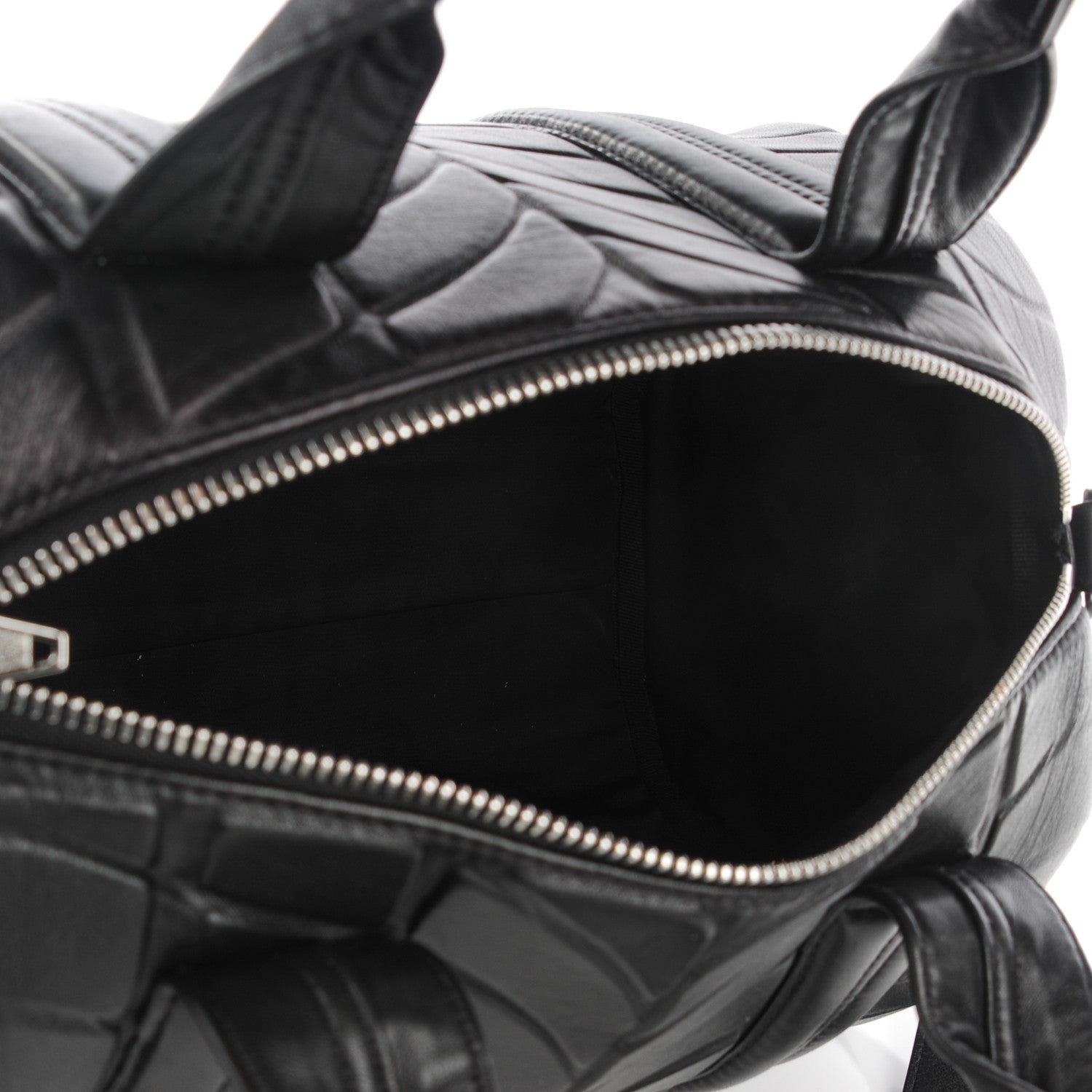Alexander McQueen ALEXANDER WANG Neoprene Injected Lambskin Rocco Black Rhodium Hardware 5 of 8