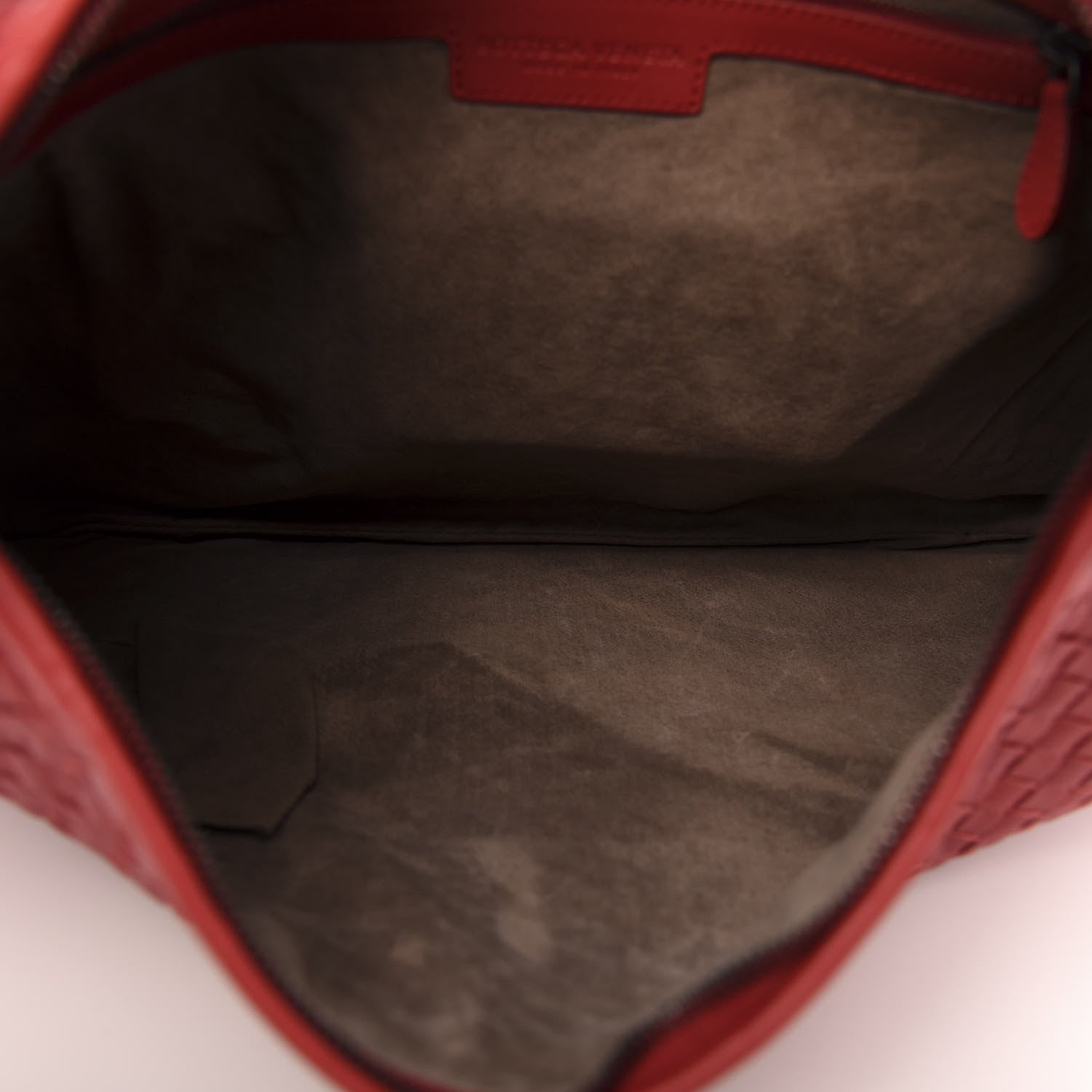 Bottega Veneta Nappa Intrecciato Large Veneta Hobo Red 5 of 10