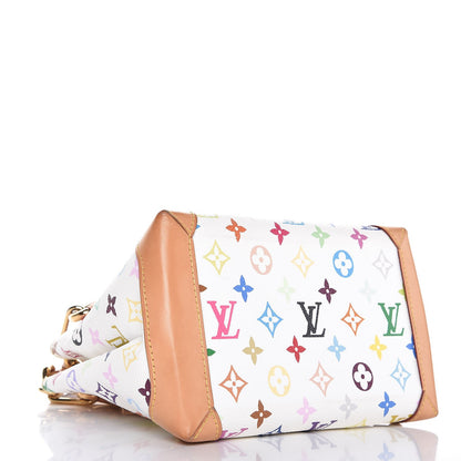 Louis Vuitton Monogram Multicolor Audra White 4 of 12