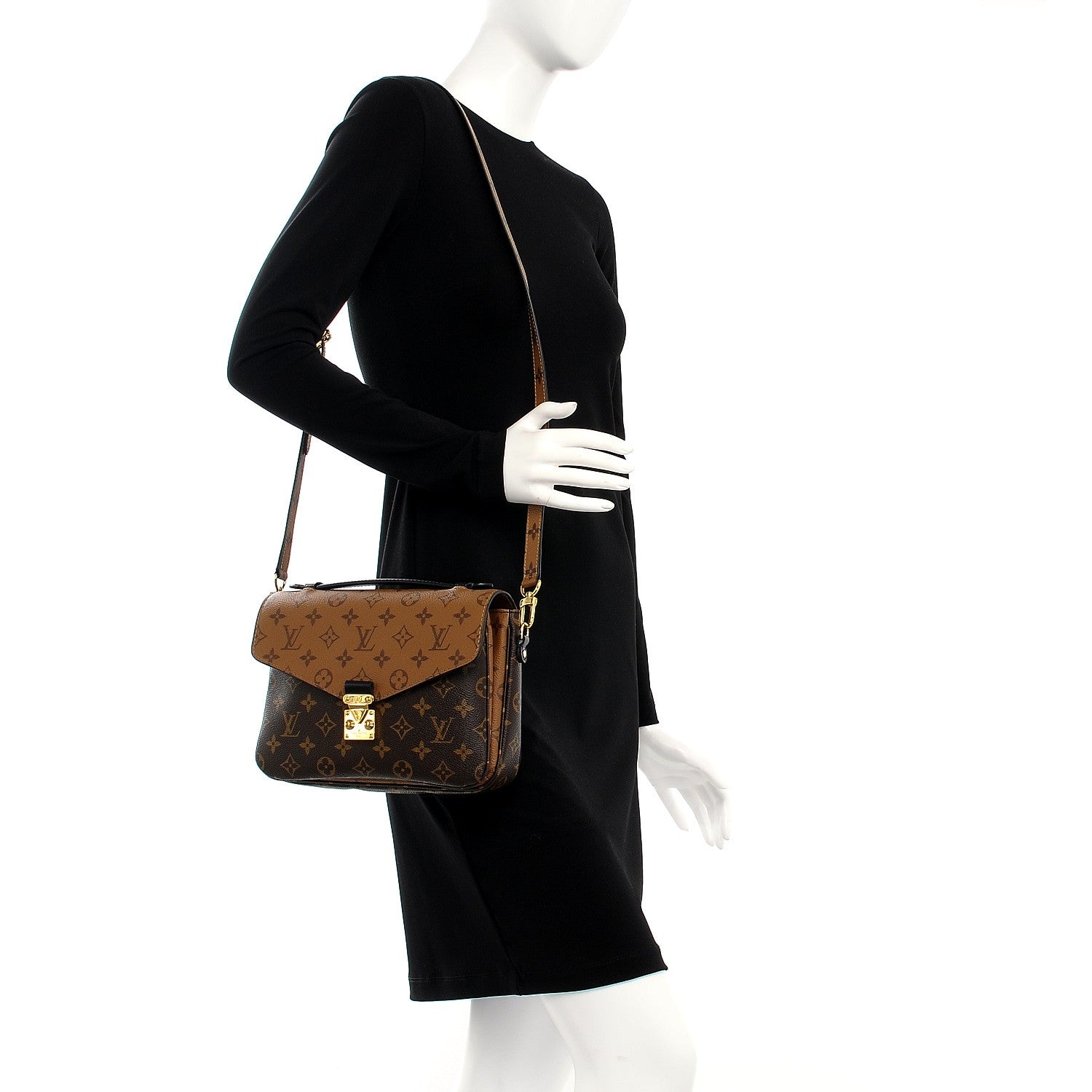 Louis Vuitton Reverse Monogram Pochette Metis 2 of 8