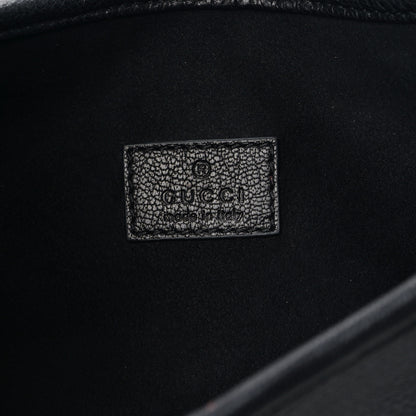 Gucci Goatskin Small GG Aphrodite Shoulder Bag Black 6 of 8