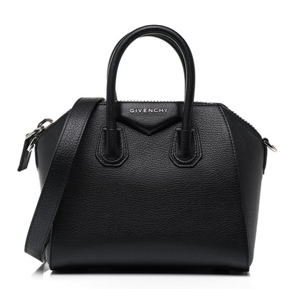 Givenchy Sugar Goatskin Mini Antigona Black 1 of 9