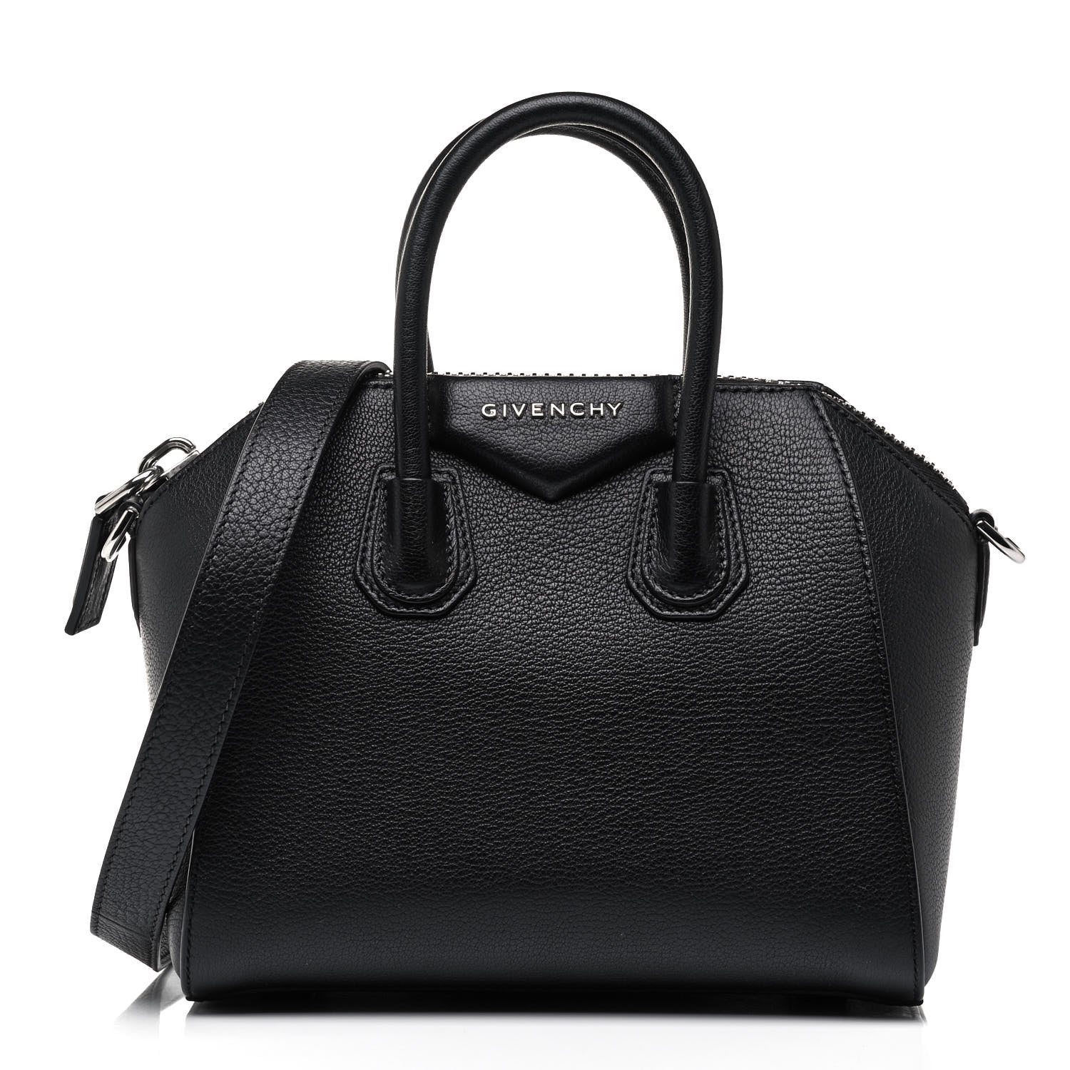 Givenchy Sugar Goatskin Mini Antigona Black 1 of 10