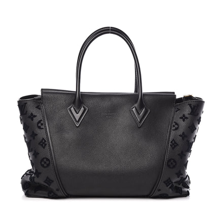 Louis Vuitton Veau Cachemire Tote W PM Black 1 of 9
