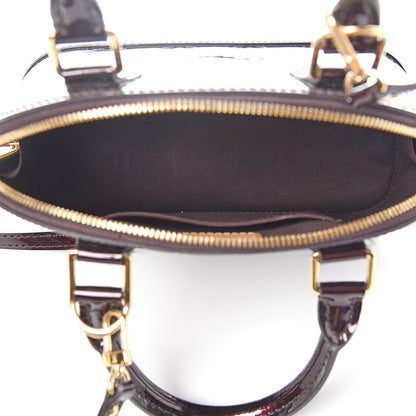 Louis Vuitton Vernis Alma BB Amarante 4 of 8