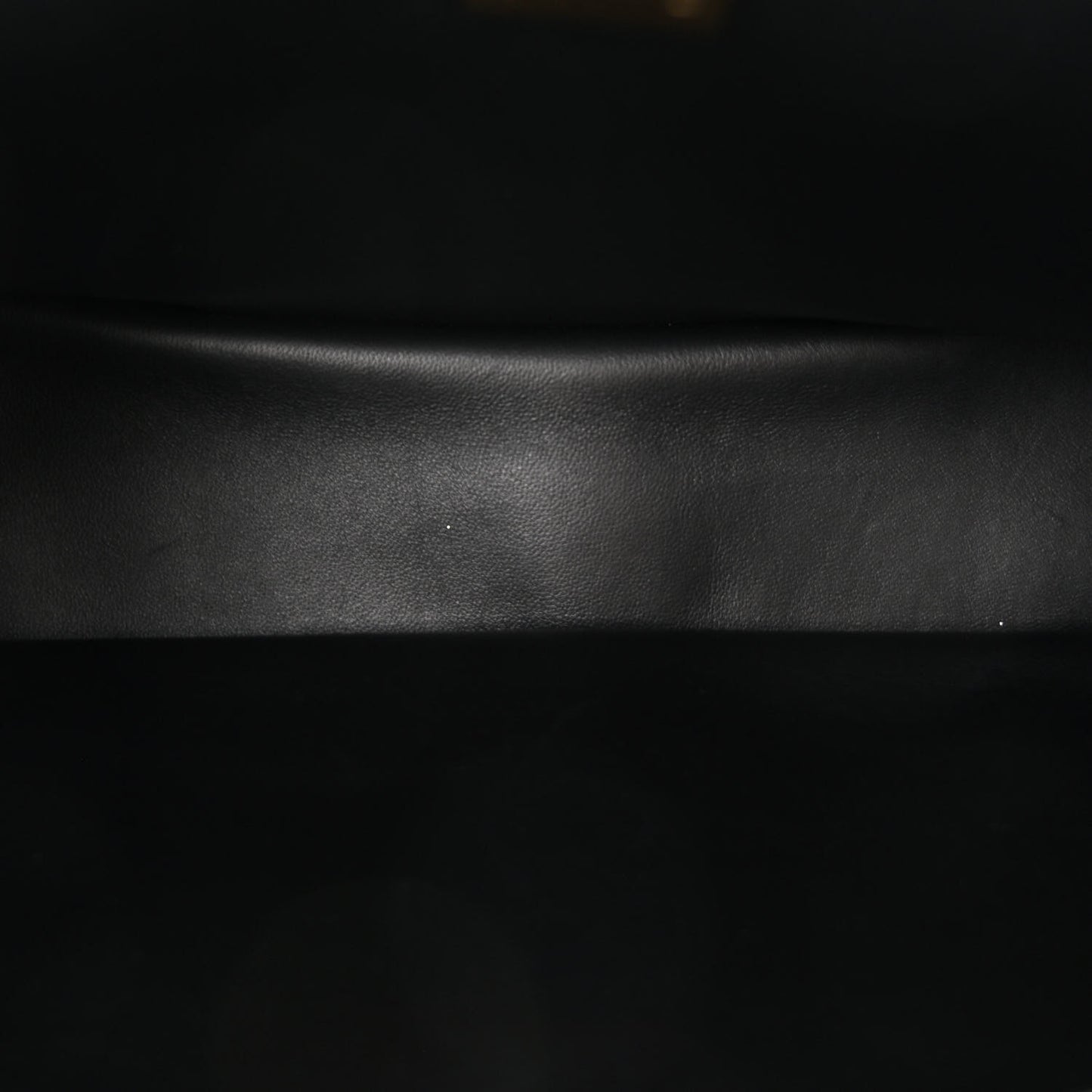 Natural Smooth Calfskin Medium Rodeo Top Handle Handbag Black