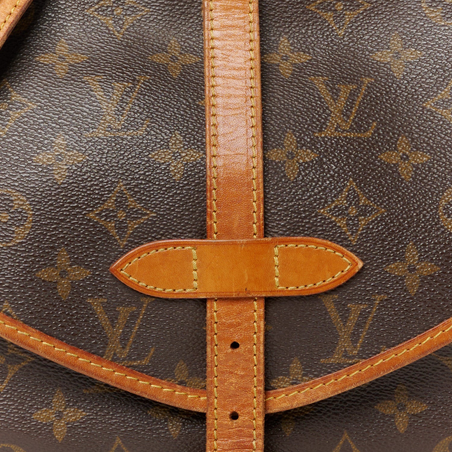 Louis Vuitton Monogram Saumur 30 9 of 14