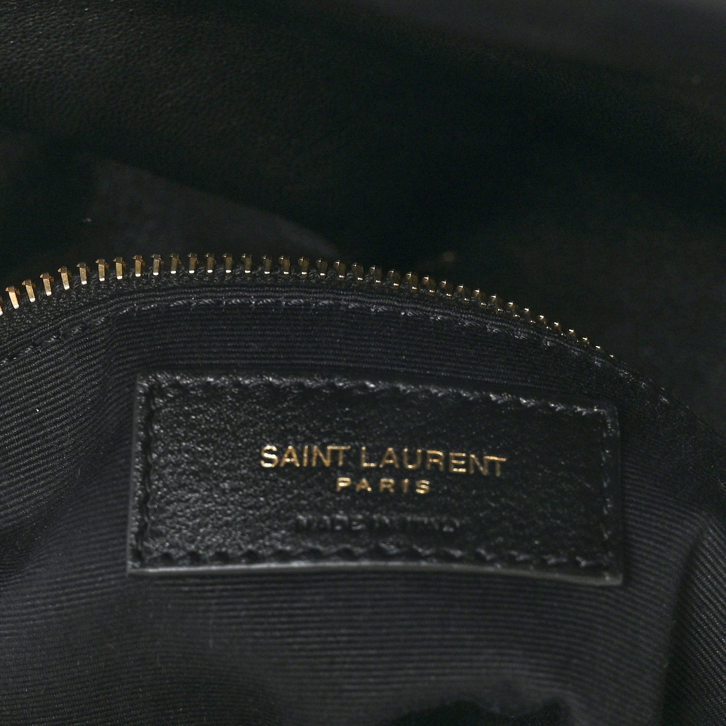 Lambskin Quilted Tri-Metal Medium Loulou Puffer Monogram Chain Satchel Black