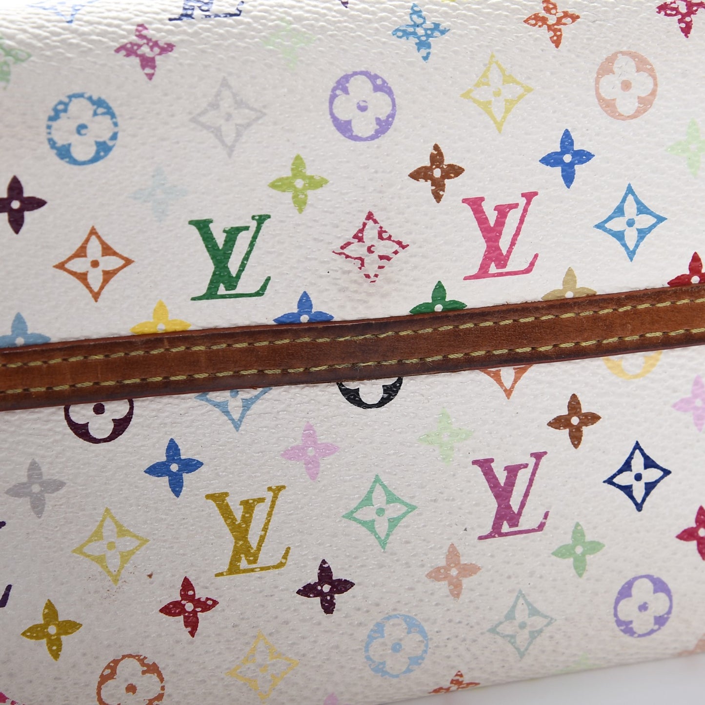 Monogram Multicolor Porte Tresor International Wallet White