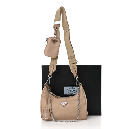 Prada Nylon Saffiano Re-Edition 2005 Shoulder Bag Cammeo 12 of 12