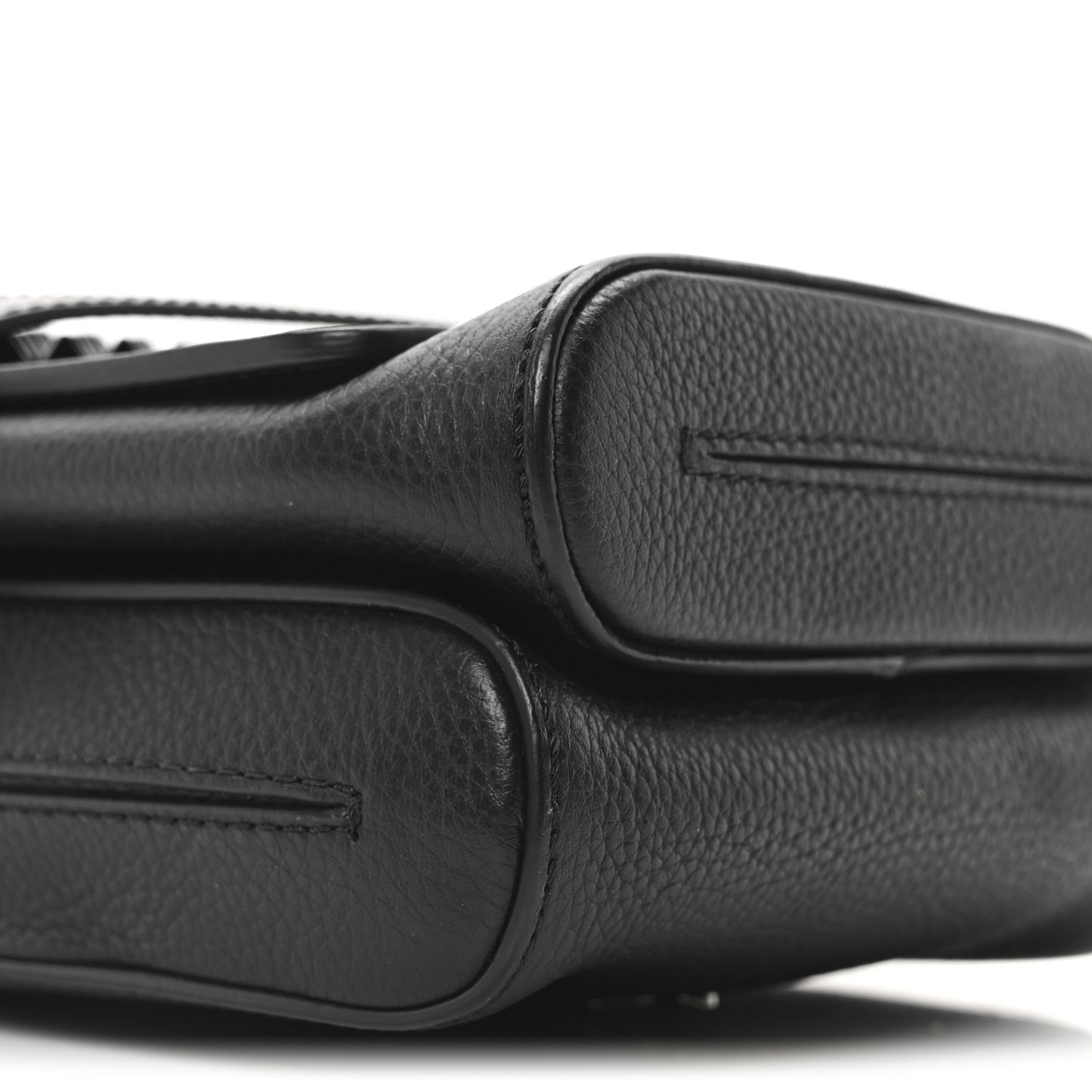 Calfskin Spikes Benech Reporter Black