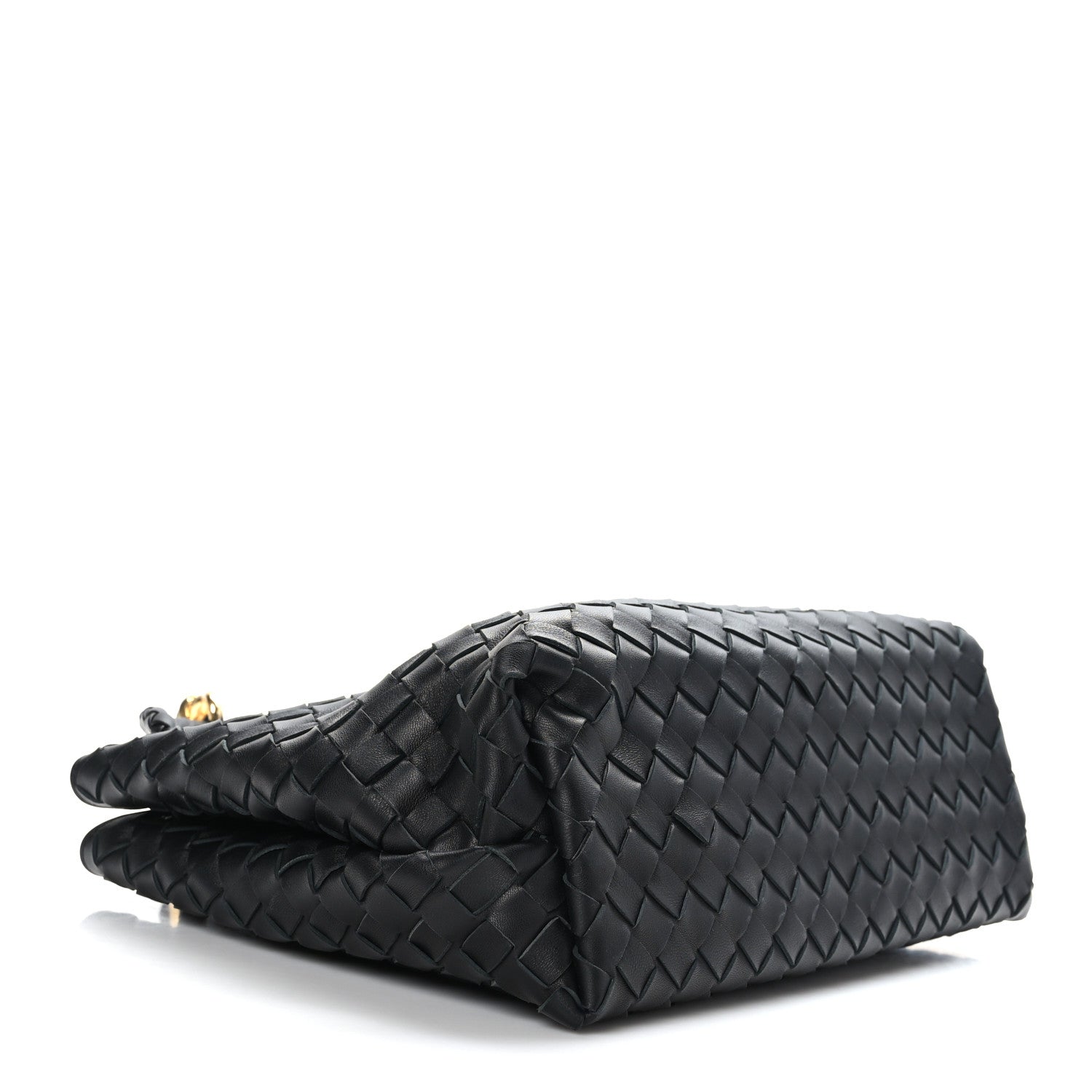 Bottega Veneta Nappa Intrecciato Medium Andiamo Shoulder Bag Black 4 of 8