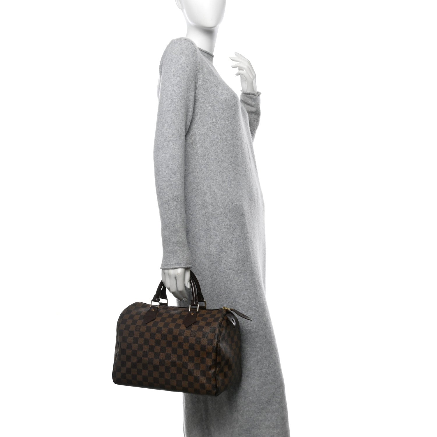 Louis Vuitton Damier Ebene Speedy 30 2 of 10