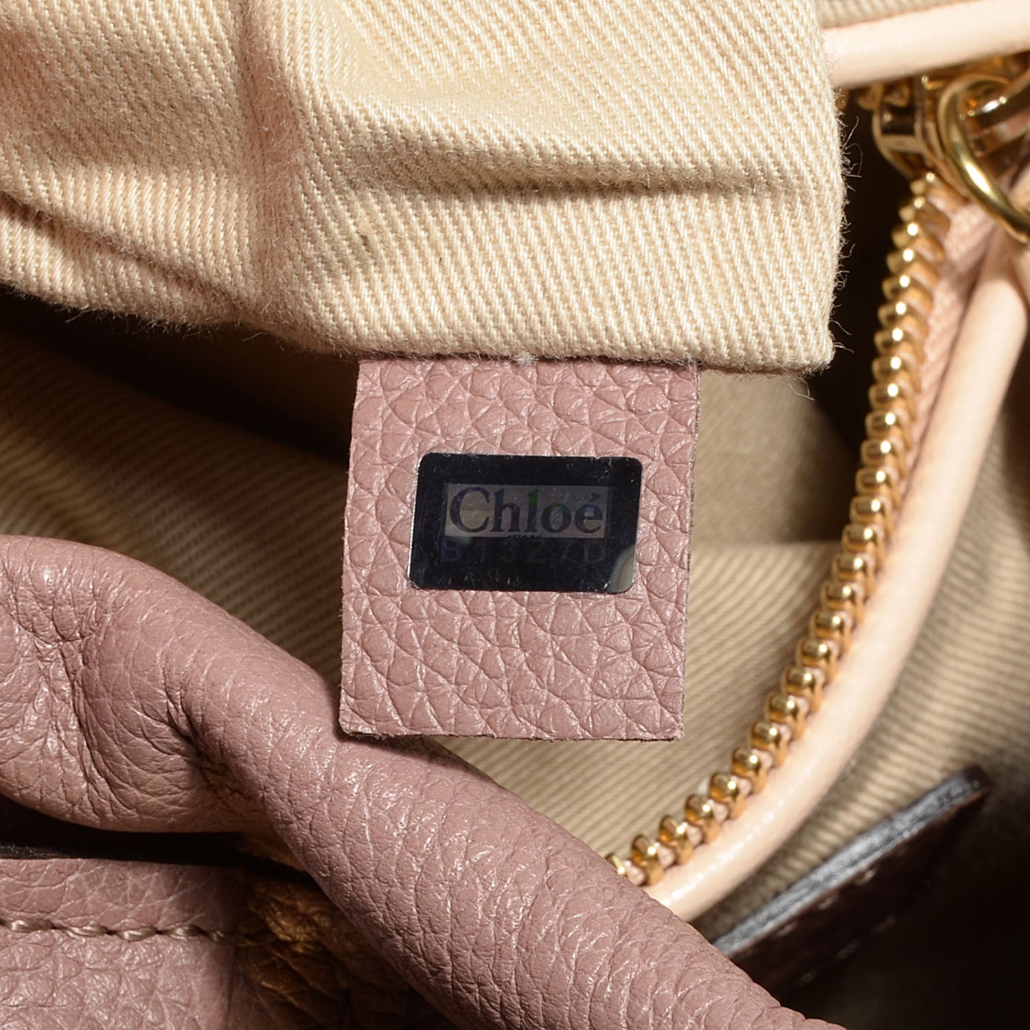 Chloe Calfskin Medium Paraty Desert Mauve 7 of 9
