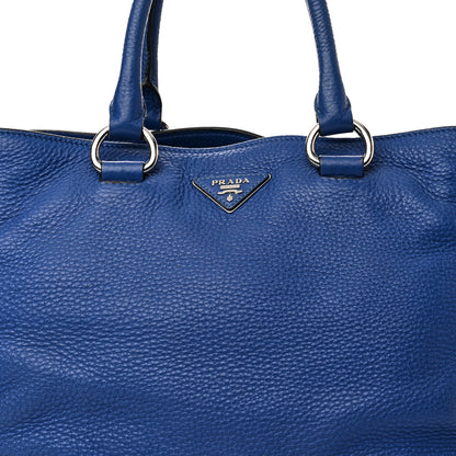 Prada Vitello Daino Tote Royal 9 of 18