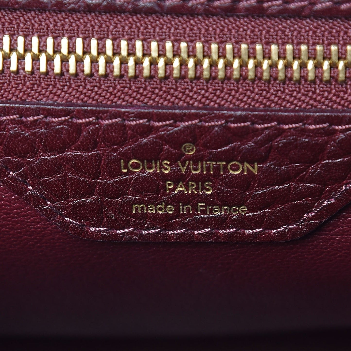 Monogram Ostrich Python Majestueux PM Bordeaux