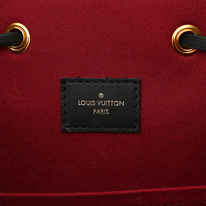 Louis Vuitton Monogram Montsouris PM Black 6 of 10