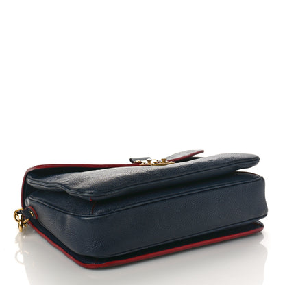 Louis Vuitton Empreinte Pochette Metis Marine Rouge 4 of 12