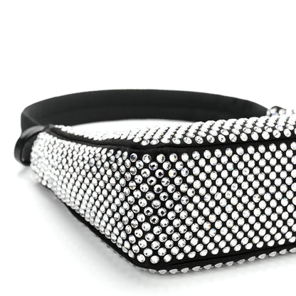 Prada Satin Crystal Mini Re-Edition 2000 Bag Cristal 9 of 10