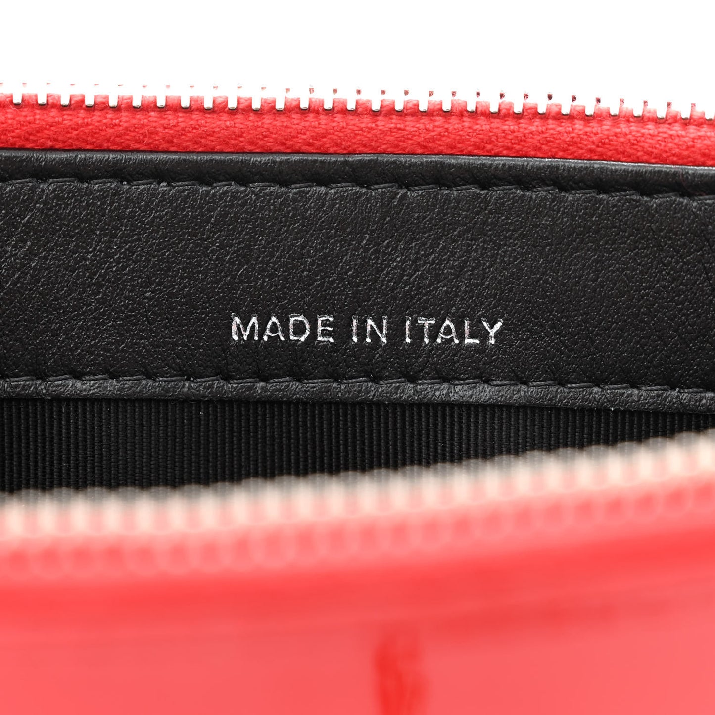 Patent Quilted Small Clutch With Chain Red Black