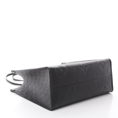 Louis Vuitton Empreinte Monogram Giant Onthego GM Black 6 of 14