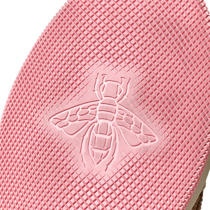 Gucci New GG Monogram Nubuck Web Crystal Embellished Womens Screener Sneakers 38 Camel Ebony Wild Rose 5 of 12