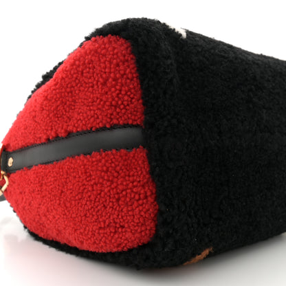 Louis Vuitton Monogram Teddy Speedy Bandouliere 25 Red 8 of 9