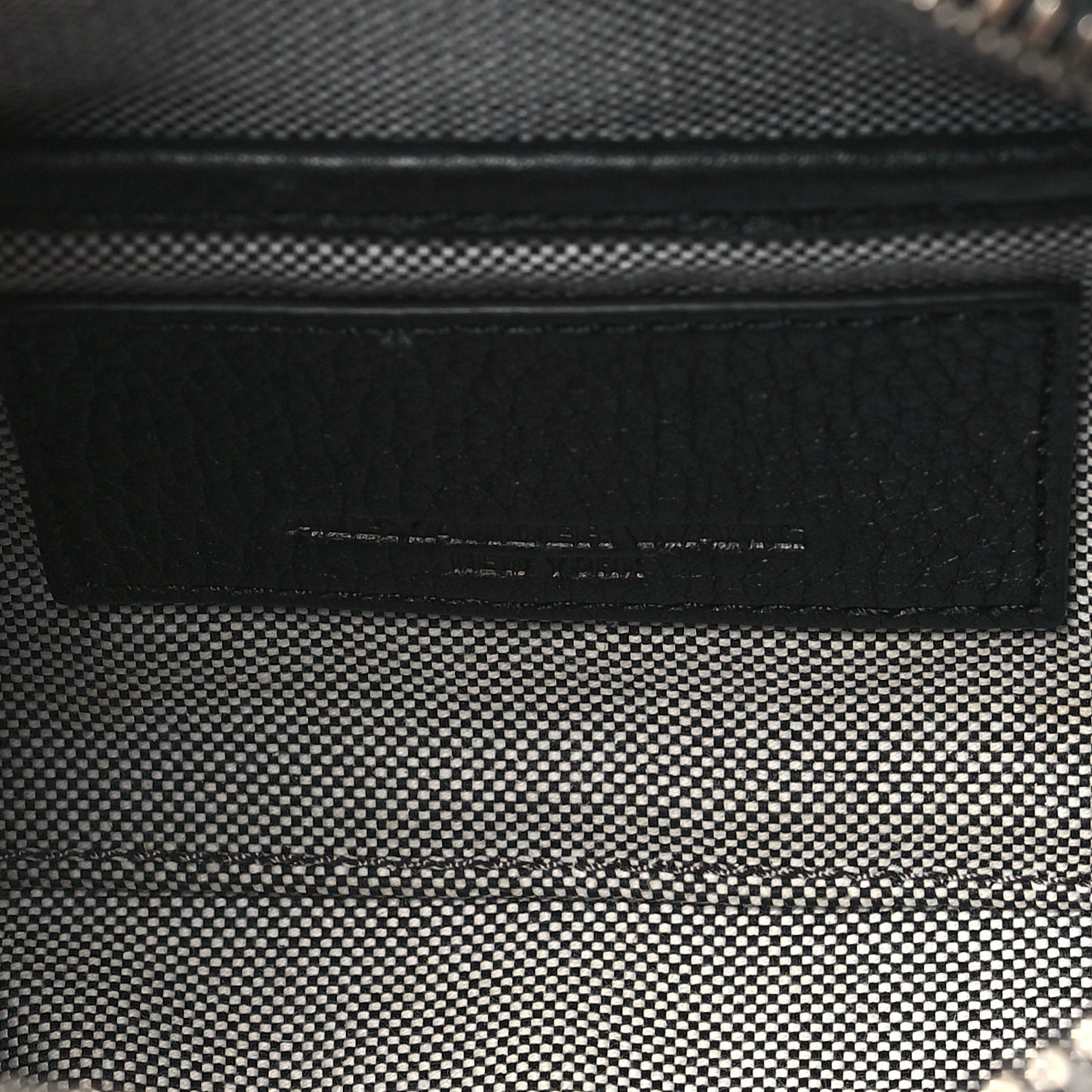 Pebbled Lambskin Baby Rockie Black Rhodium Hardware