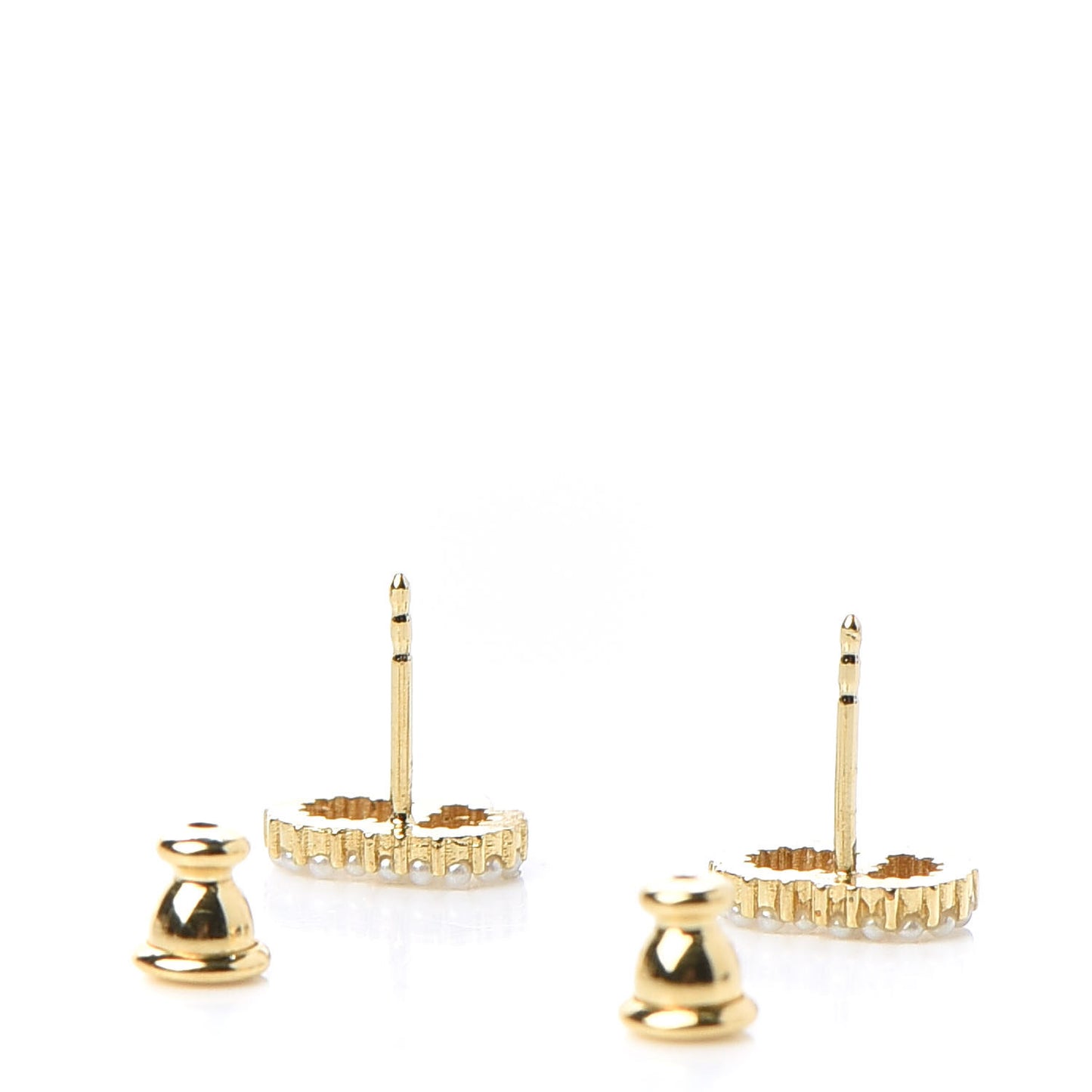 Pearl Clair D Lune Earrings Gold