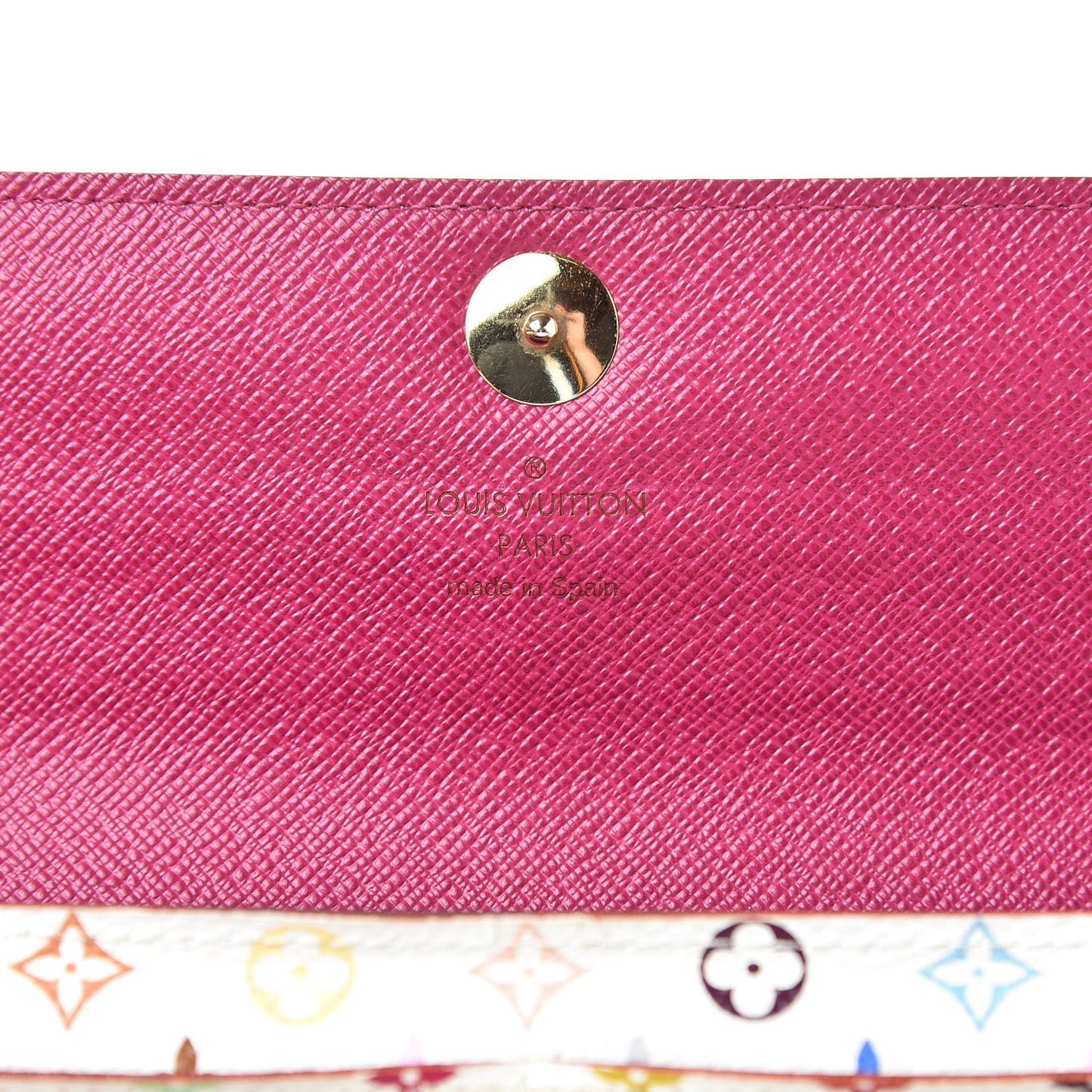 Monogram Multicolor Sarah Wallet White Eglantine