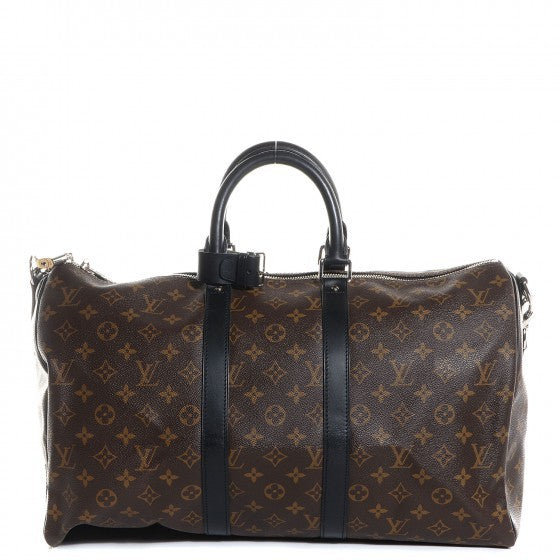 Monogram Macassar Keepall Bandouliere 45