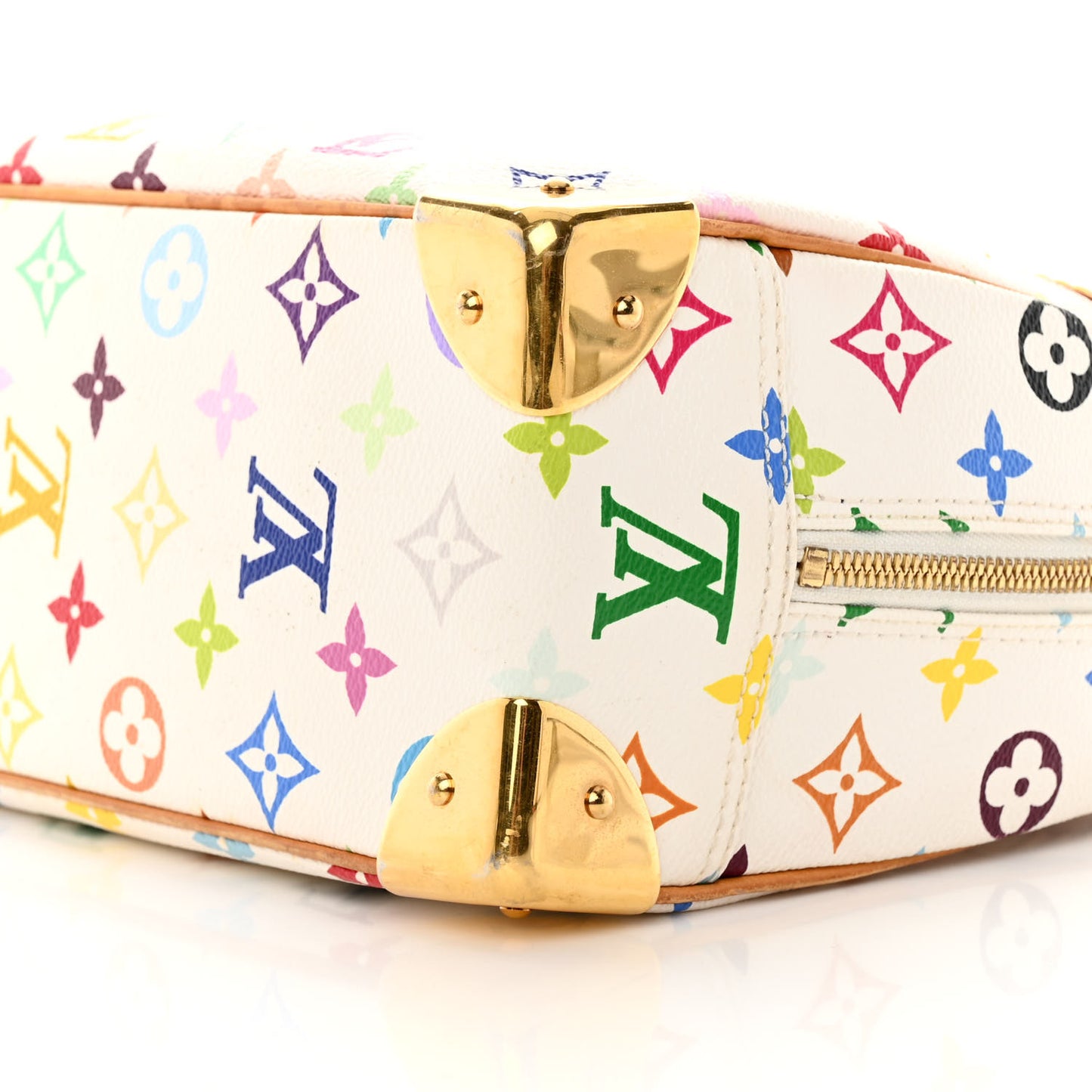 Monogram Multicolor Trouville White
