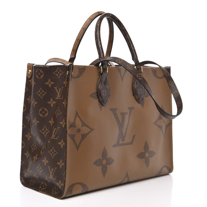 Louis Vuitton Reverse Monogram Giant Onthego MM 3 of 14