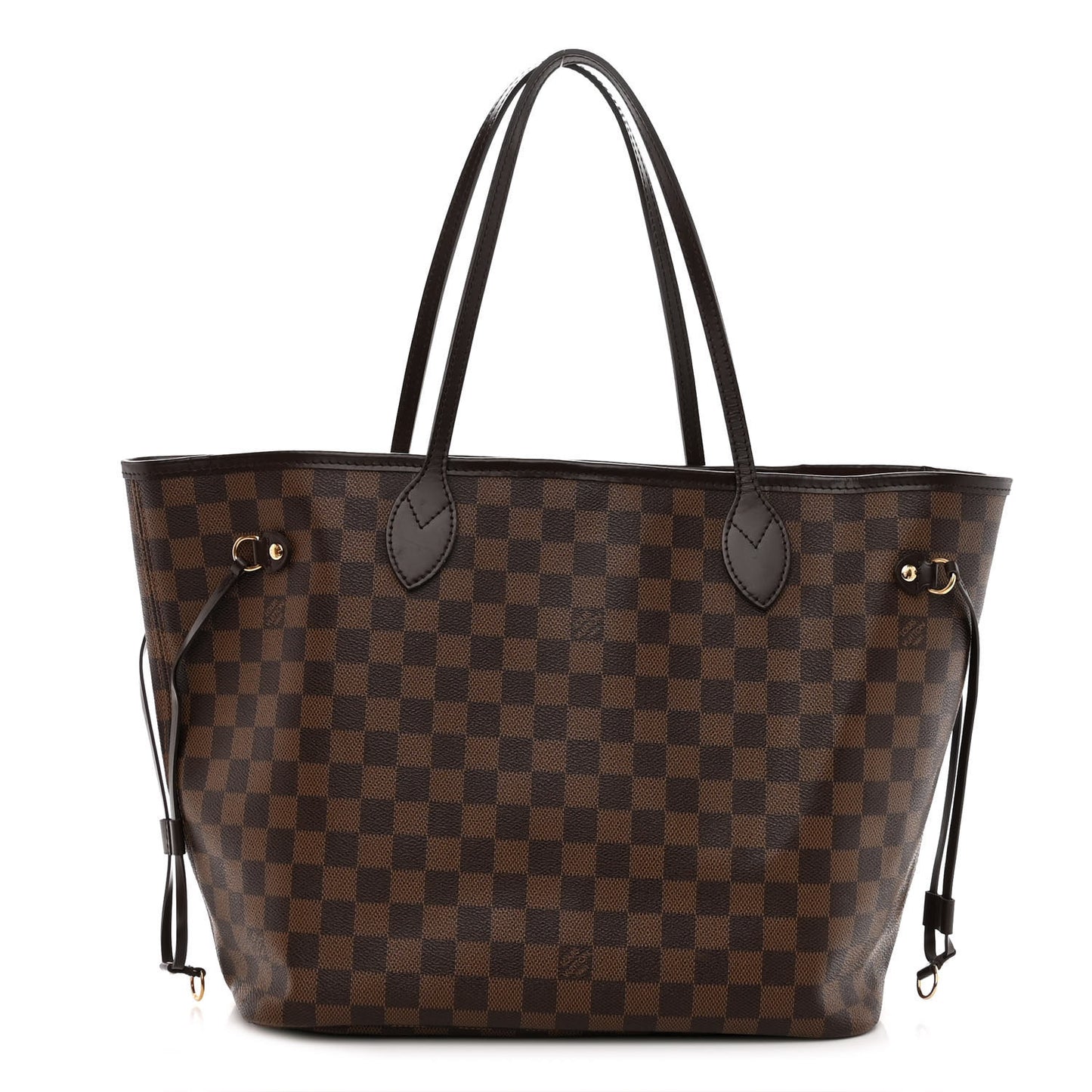 Damier Ebene Neo Neverfull MM Rose Ballerine