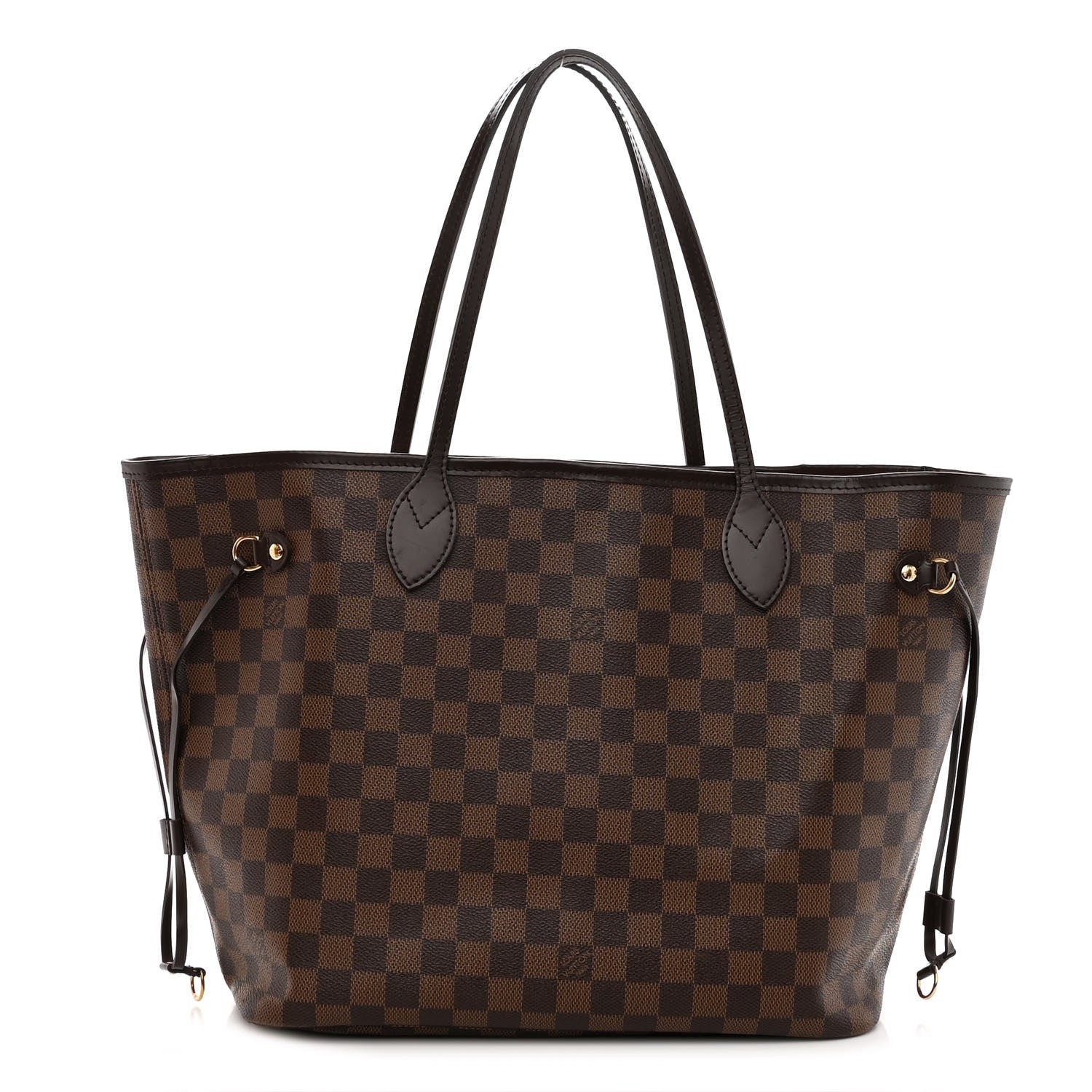 Louis Vuitton Damier Ebene Neo Neverfull MM Rose Ballerine 3 of 10