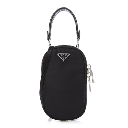 Prada Tessuto Nylon Pocket Mini Bag Black 1 of 10
