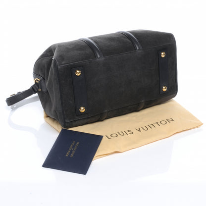 Louis Vuitton Suede Calfskin SC Bag MM Asphalt 4 of 7