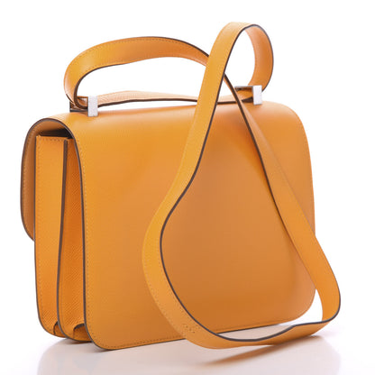 Hermes Epsom Constance 23 Jaune D'Or 2 of 20