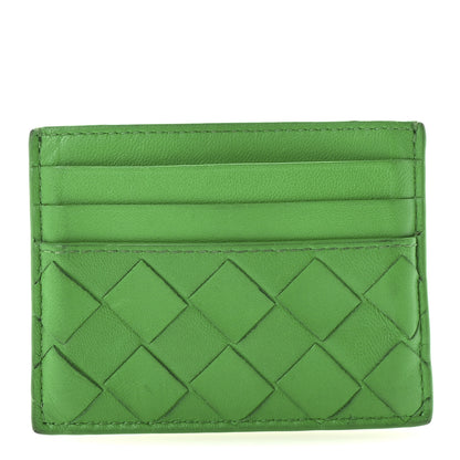 Bottega Veneta Nappa Intrecciato Card Holder Parakeet 1 of 7