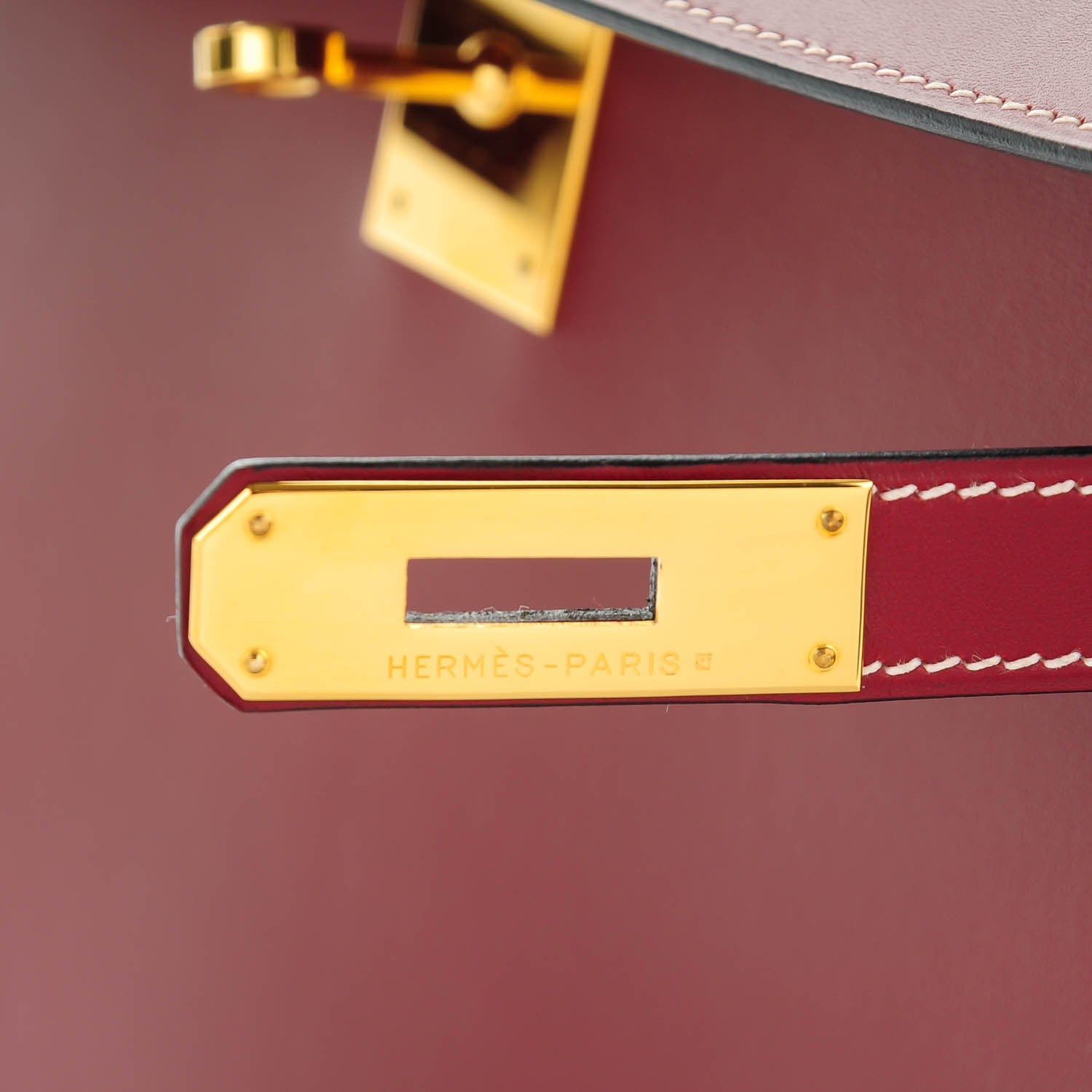 Hermes Box Kelly Sellier 32 Rouge H 11 of 26