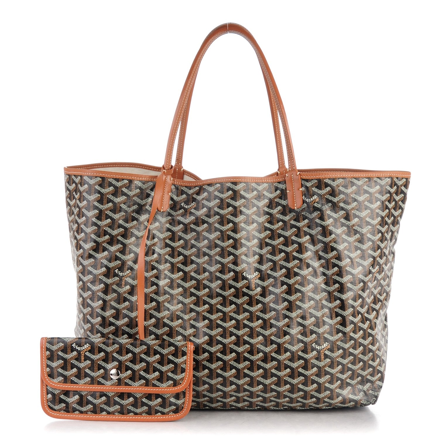 Goyard Goyardine Saint Louis GM Black Gold 1 of 8