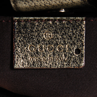 Gucci Monogram Bamboo Chain Tom Ford Shoulder Bag Metallic 6 of 7