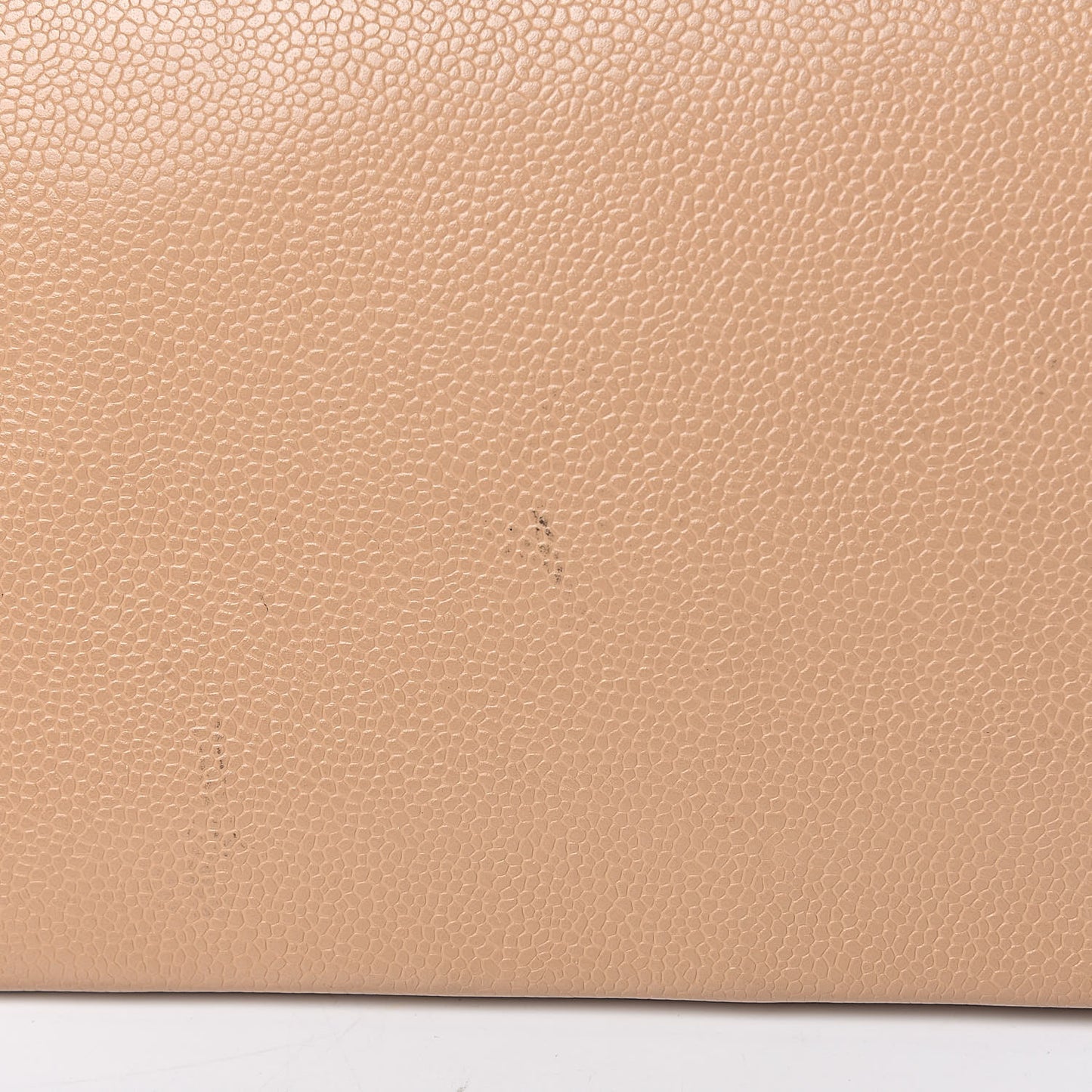 Caviar Quilted Medallion Tote Beige