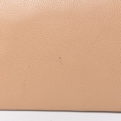 Chanel Caviar Quilted Medallion Tote Beige 18 of 19