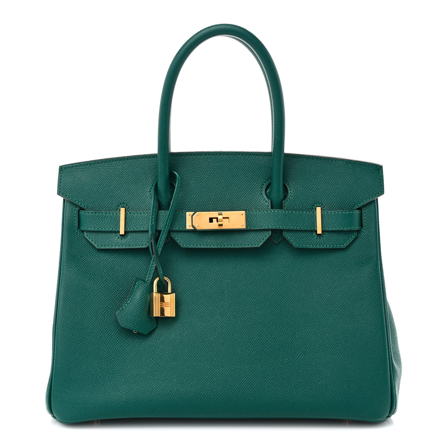 Hermes Epsom Birkin 30 Malachite 1 of 19