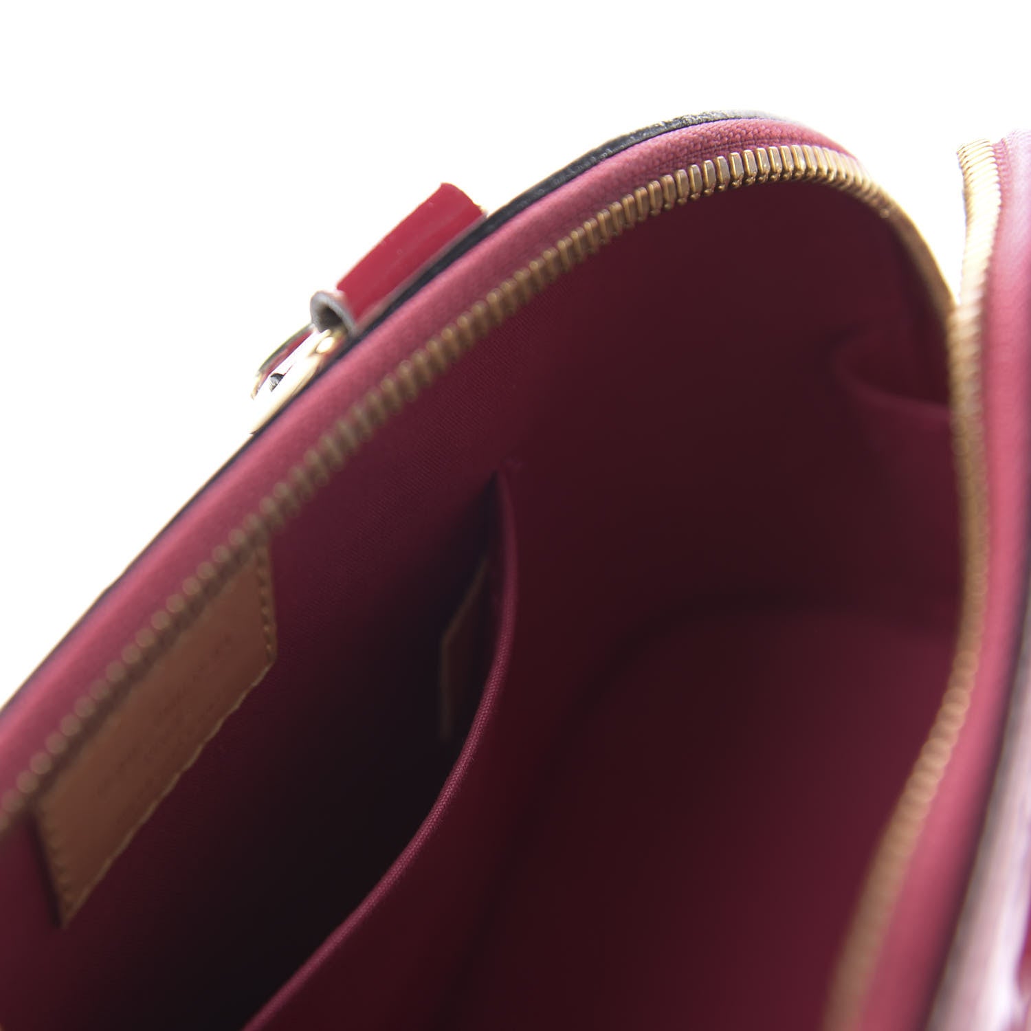 Louis Vuitton Vernis Alma BB Rose Indien 10 of 11